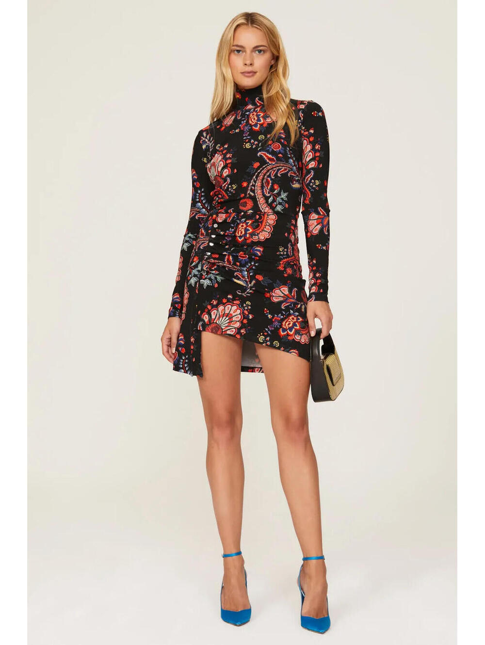 Rabanne Black Paisley Dress Size 38